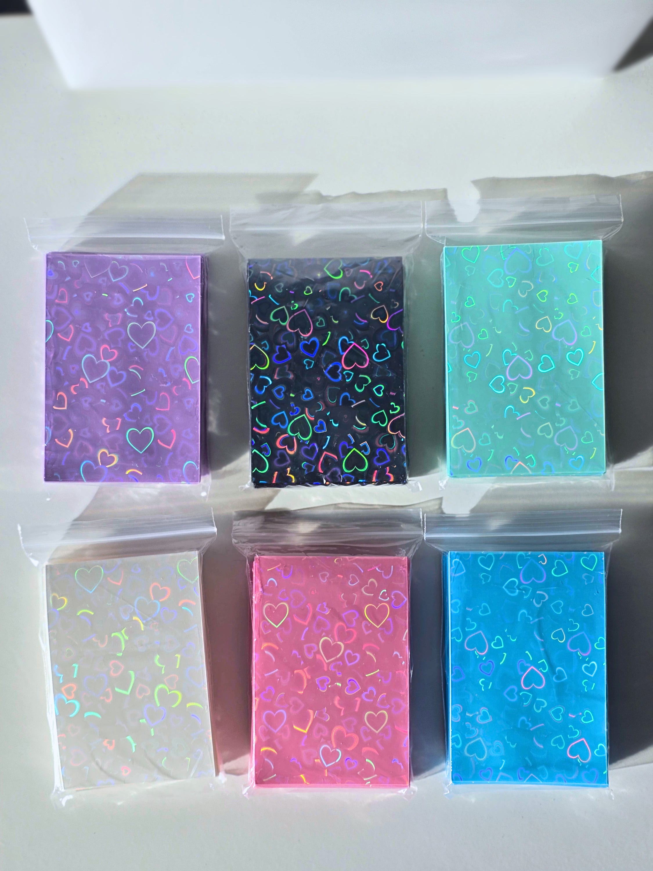 Herz Holo Card Sleeves Protection
