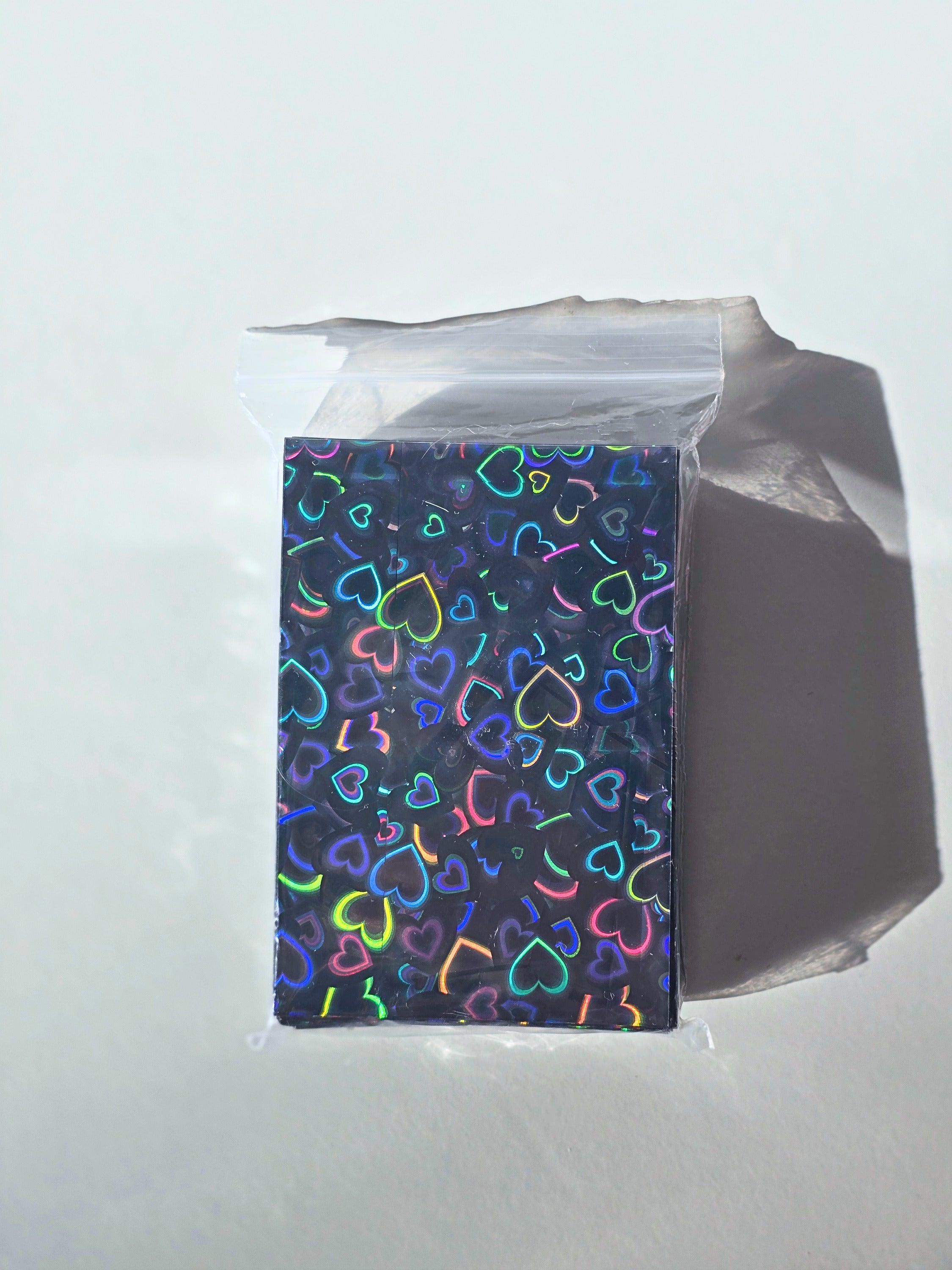 Herz Holo Card Sleeves Protection