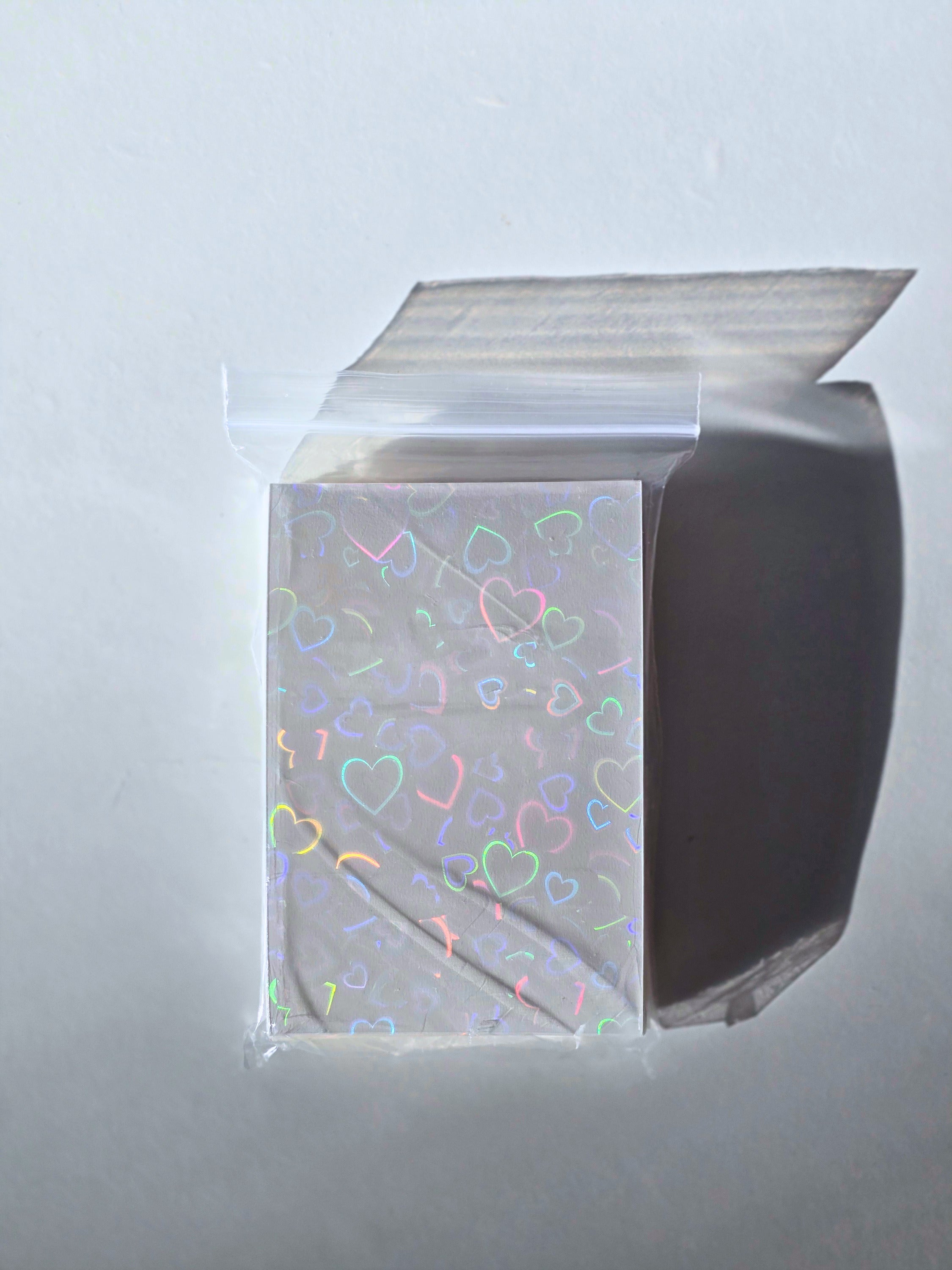 Herz Holo Card Sleeves Protection