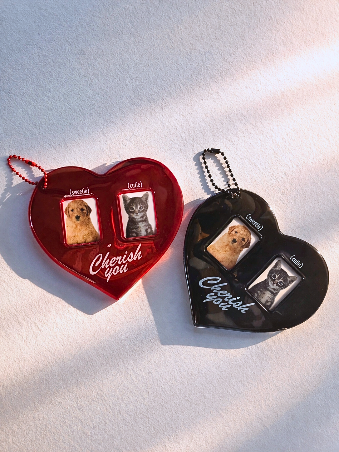 Herz Form 2er Photocard Holder