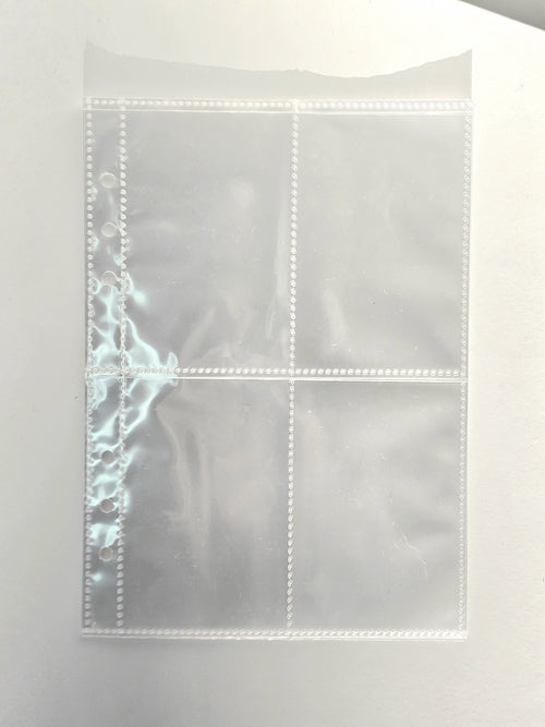 4er Sleeve Seiten für Photocard Binder 10 Seiten