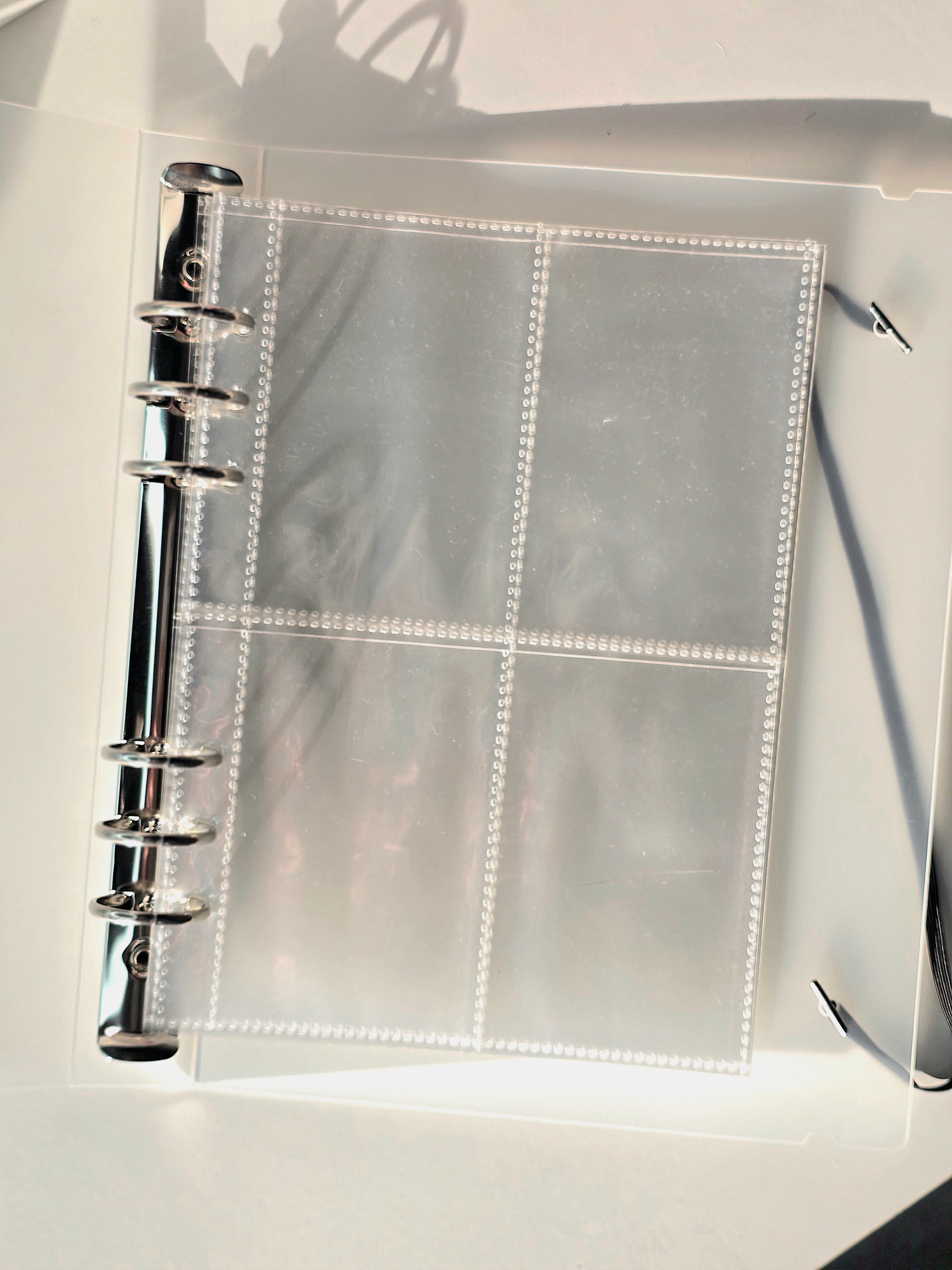 Photocard Binder K-pop mit Herz Muster